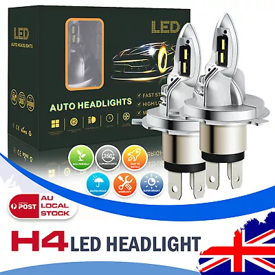 LED Headlight   Kit For Toyota Hilux KUN26 Ute 3.0 D-4D 4WD 2006-2015 • $58.99