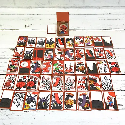Club Nintendo Super Mario Hanafuda Japanese Playing Flower Cards  Limited RED • $42