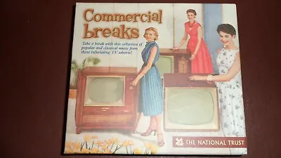 Commercial Breaks TV Adverts - National Trust: 2 X CD Set  44 Tracks • £20.10