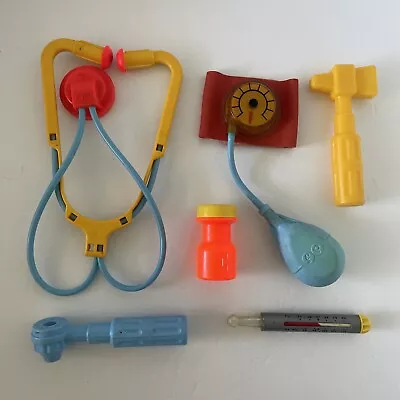 Fisher Price Vintage Set #936 Medical Doctor Kit 1977 Parts Lot • $14.30