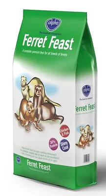 £18.84 • Buy Alpha Ferret Feast Small Animal Food | Small Animals
