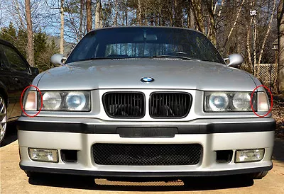 Bmw E36 3 Series 1992-1998 Euro Clear Front Corner Lamps Sedan Touring Compact • $179.95