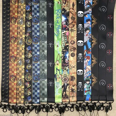 £3.59 • Buy Game TV Anime Neck Lanyard Strap Cell Phone Rope KeyChain Camera Lanyards Gifts