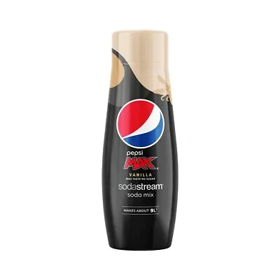Pepsi Max Vanilla SodaStream Soda Mix Drink 440ml • $17