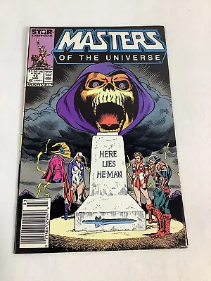MASTERS OF THE UNIVERSE #12 DEATH OF HE-MAN Marvel/Star Comics 1988 NEWSSTAND • $89.99