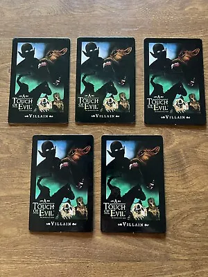 A Touch Of Evil Game Replacement Pieces 5 VILLAINS CARDS Flying Frog Productions • $16.99