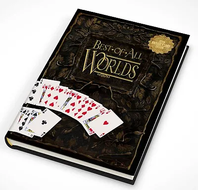 Best Of All Worlds 10th Anniversary MAGIC BOOK Brand New Card Tricks • $52