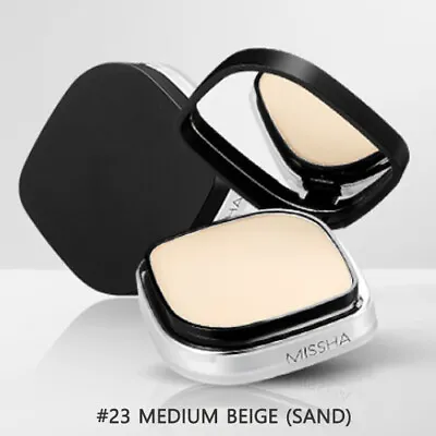 MISSHA Signature Dramatic Two Way Pact SPF25 PA++ 9.5g No.23 Sand Medium Beige • $22.99