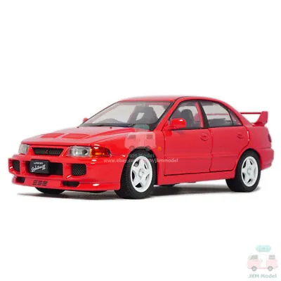 1:32 Mitsubishi Evolution III Model Car Diecast Vehicle Collection Kids Gift Red • $34.85