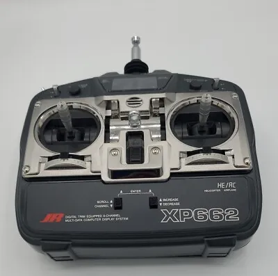 JR XP662 Helicopter Remote Control 6 Channel Jrpropo • $37.40