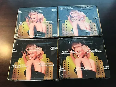 1995 Sports Time Marilyn Monroe 2 II 8 WAX BOX LOT! FACTORY SEALED Trading Cards • $175