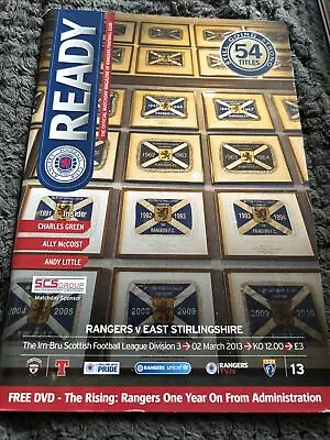 Rangers V East Stirlingshire League 2nd Mar 2013 • £1