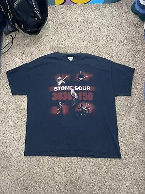 $30 • Buy StoneSour Vintage 2006 T-shirt Official Adult Mens Black 2XL