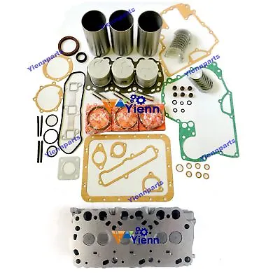 L3E2 L3E L3E-61SD Cylinder Head Overhaul Rebuild Kit For Mitsubishi Engine Parts • $1050