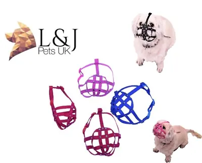 £12.99 • Buy Dog Muzzle For Shih Tzu  , Pug And Other Flat Face Faced Short Snout Dog's 