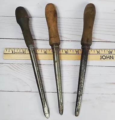 (3) Vintage J STORTZ Sailing Boat Hand Tool Lot Antique Time Period Craft Work  • $48.50