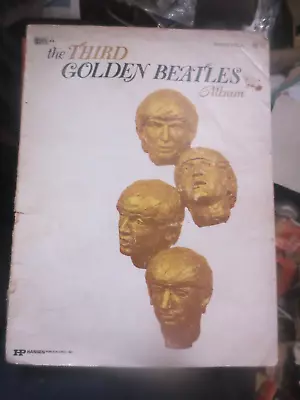 The Third Golden Beatles Album Vintage Piano Vocal Song Book 34 Songs • $19.99