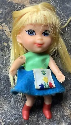 Vintage Mattel Liddle Kiddles Doll. Okay Condition  • $25