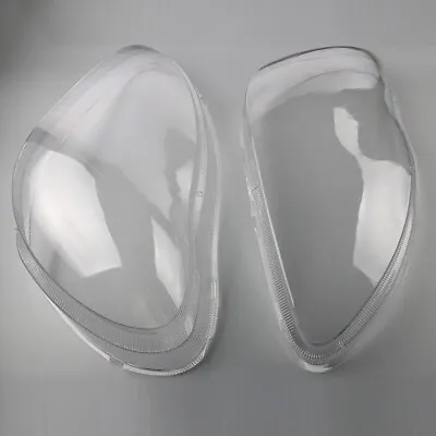 For 2000-2006 Mercedes W220 S350 S430 S500 PAIR Headlight Lens Cover Clear LH+RH • $81.21