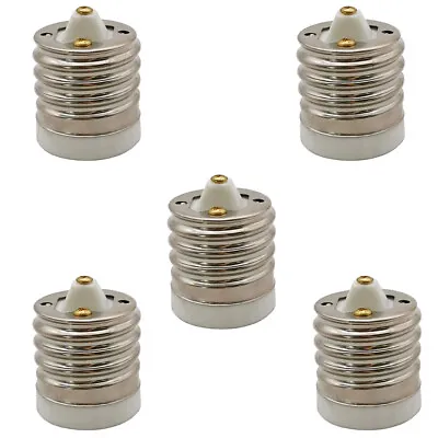 US 5-10 Pack Light Bulb Socket Adapter Mogul Base E39 To Medium E26 Screw Reduce • $10.59