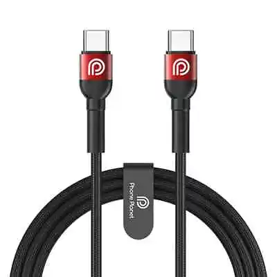 $7.49 • Buy Braided USB C To Type C Charger Cable Fast Charge Lead For Samsung & IPad