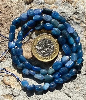£8.25 • Buy Kyanite - Semi Precious Gemstone Beads - 41cm Strand - Jewellery Making