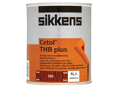 £39.40 • Buy Sikkens Cetol THB Plus Translucent Woodstain Teak 1 Litre SIKCTHBPT1L