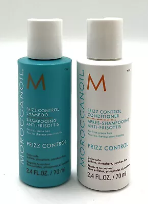 Moroccanoil Frizz Control Shampoo & Conditioner 2.4 Oz Duo • $19.95