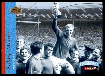 Upper Deck England (1998) Bobby Moore (England Legends) No. 31 • £1