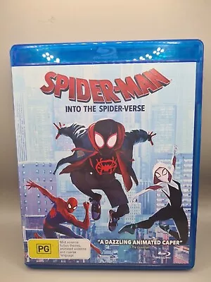 Spider-Man Into The Spider-Verse (Blu-ray 2018) - Marvel - Like New - Free S B1 • $9.90