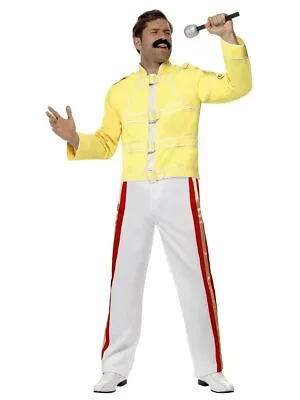 $58.99 • Buy Smiffys Queen Freddie Mercury Jacket Pants Adult Mens Halloween Costume 48299