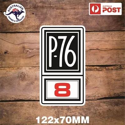 P-76 Leyland Sticker V8 8 Cylinder • $6.10