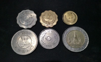 £3.88 • Buy 6x UAE Coins - UNC/BU #M21