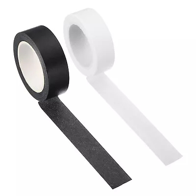 Holographic Washi Tape 0.59 Inch X 10.93 Yards 2 Roll White Black • £4.87