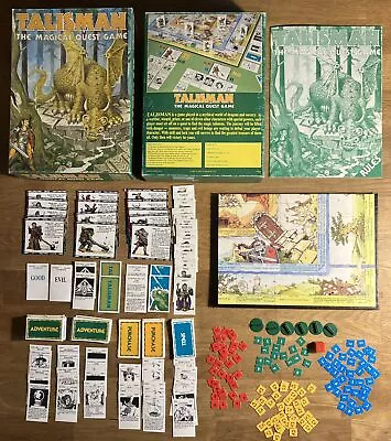 Talisman The Magical Quest Game 1983 Games Workshop 1st Edition NEAR MINT • £49.99