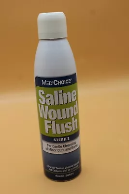 New! 7.1oz MediChoice SWF071 Sterile 0.9% Saline Wound Flush Wound Care Wash • $13.25