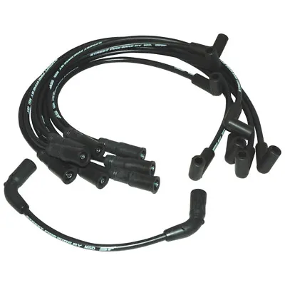 MSD Spark Plug Wire Set 5573; Street Fire 8mm Black For 96-02 5.0/5.7L Vortec • $77.96