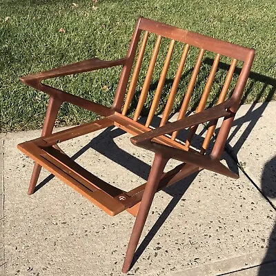 Vintage MCM Poul Jensen Z Chair For Selig Made In Denmark Mid Century Modern • $1200