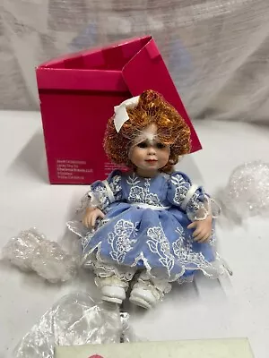 Marie Osmond Doll  Lacey  Tiny Tot In Box With COA & Necklace C4396 • $19.99