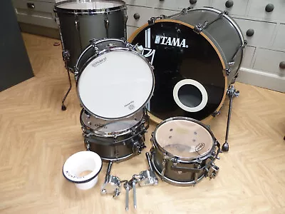 Tama Superstar Hyperdrive 5 Piece Drum Kit With Tama Soft Cases • £450