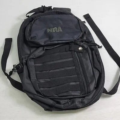 NRA Mini 16  Molly Military Style Tactical Backpack Bag Multiple Pockets EUC • $44.06