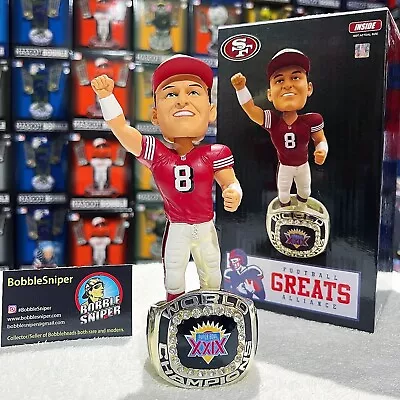 $159 • Buy STEVE YOUNG San Francisco 49ers Super Bowl XXIX 1994 MVP NFL Bobblehead