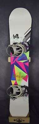 K2 Va Va Voom Snowboard Size 152cm With Ride Medium Bindings • $337.50