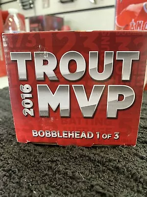 Mike Trout 2016 MVP Bobblehead SGA #1 Of #3 Running Bobble Angels Anaheim RBI • $15