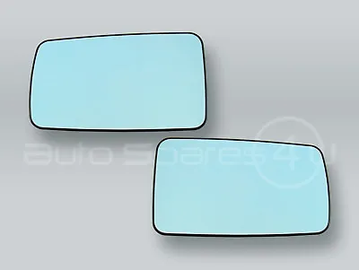 Heated Door Mirror Glass And Backing Plate PAIR Fits 1992-1995 MB S-Class W140 • $64.90