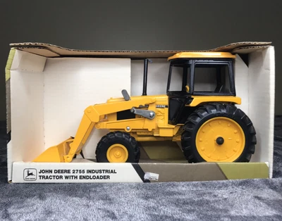 $104 • Buy John Deere 2755 Industrial Tractor With Loader Vintage 1991 ERTL