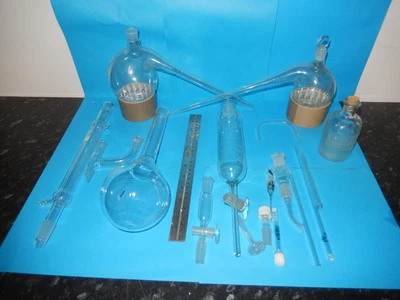 £30 • Buy Selection Of Laboratory Glassware Television Film Props Steam Punk Decor