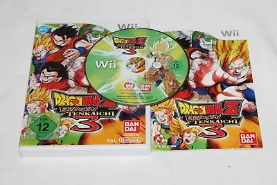 £20.88 • Buy Nintendo Wii Game   Dragon Ball Z Budokai Tenkaichi 3   Boxed + Instructions