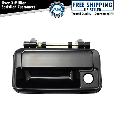 Front Outside Exterior Door Handle Black Driver Side Left LH For Chevy Geo • $12.97