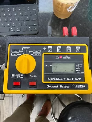 Biddle Instruments Megger DET 5/2 Digital Ground Earth Tester • $50